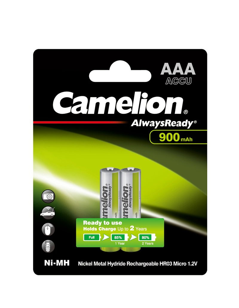 باتری قابل شارژ AlwaysReady Ni-MH سایز AAA-AR