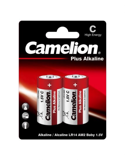 باتری Plus Alkaline سایز C
