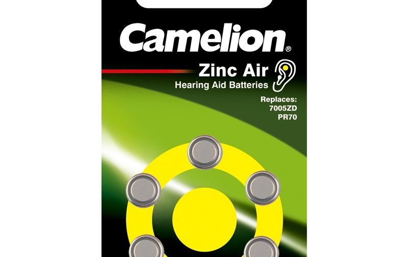 باتری سمعکی هوا-روی کملیون مدل Hearing Aid Zinc Air A10